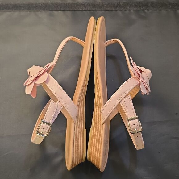 BRAND NEW NY&C FLORAL DESIGN WOMENS THONG SANDALS - Picture 8 of 14